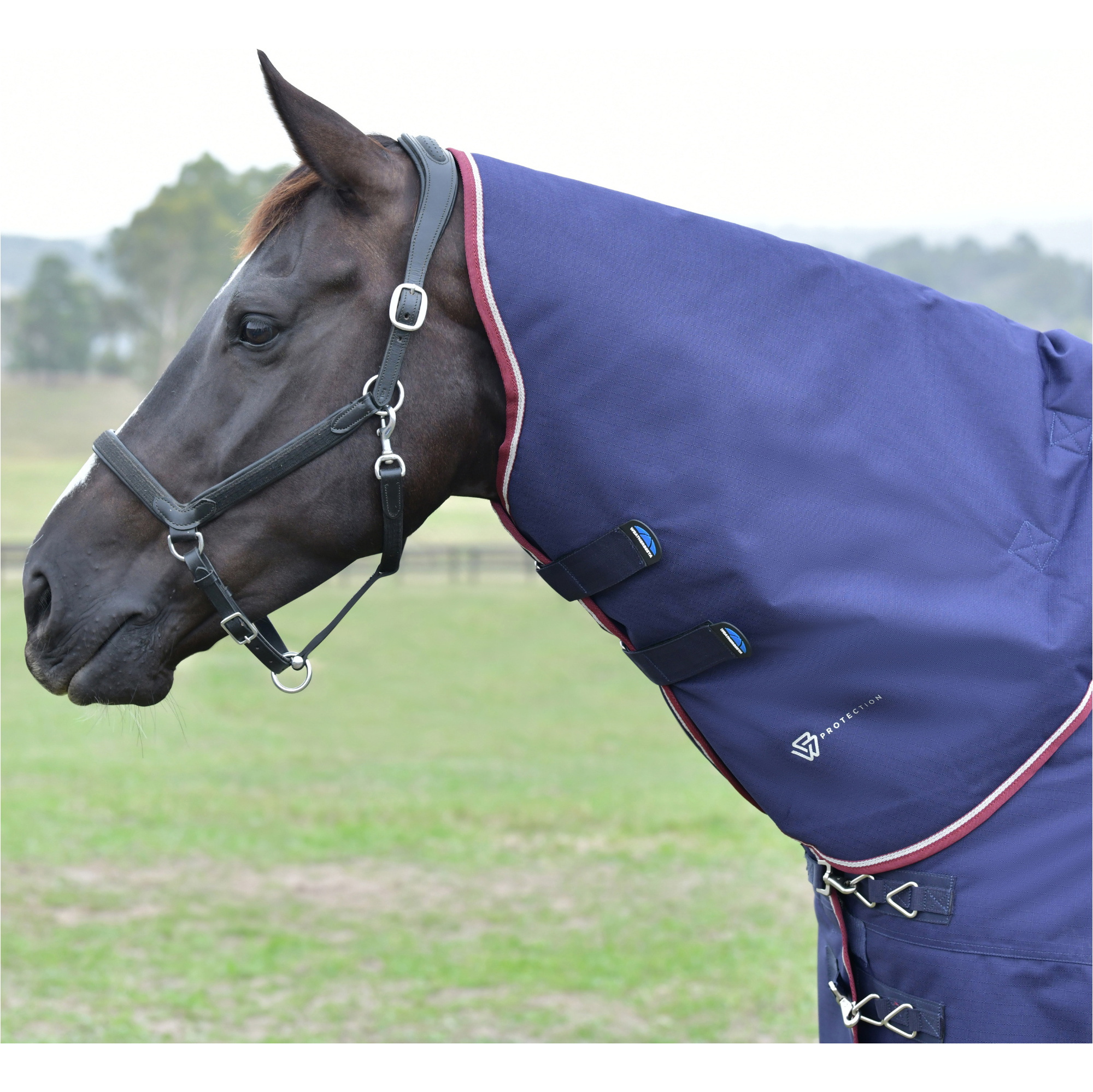 2025 WeatherBeeta Comfitec Essential Turnout Detach-A-Neck 1029014 - Navy